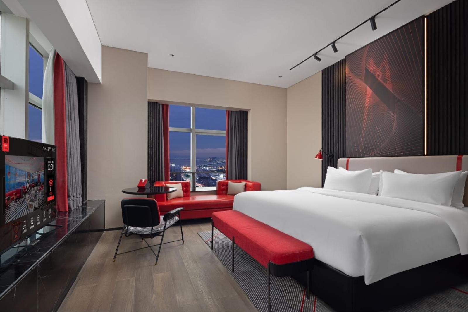 Radisson Red Hotel Zhuhai Gongbei Port Exterior foto